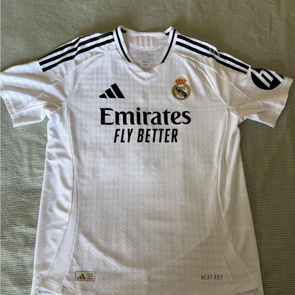 Mbappe Real Madrid Authentic Home Jersey